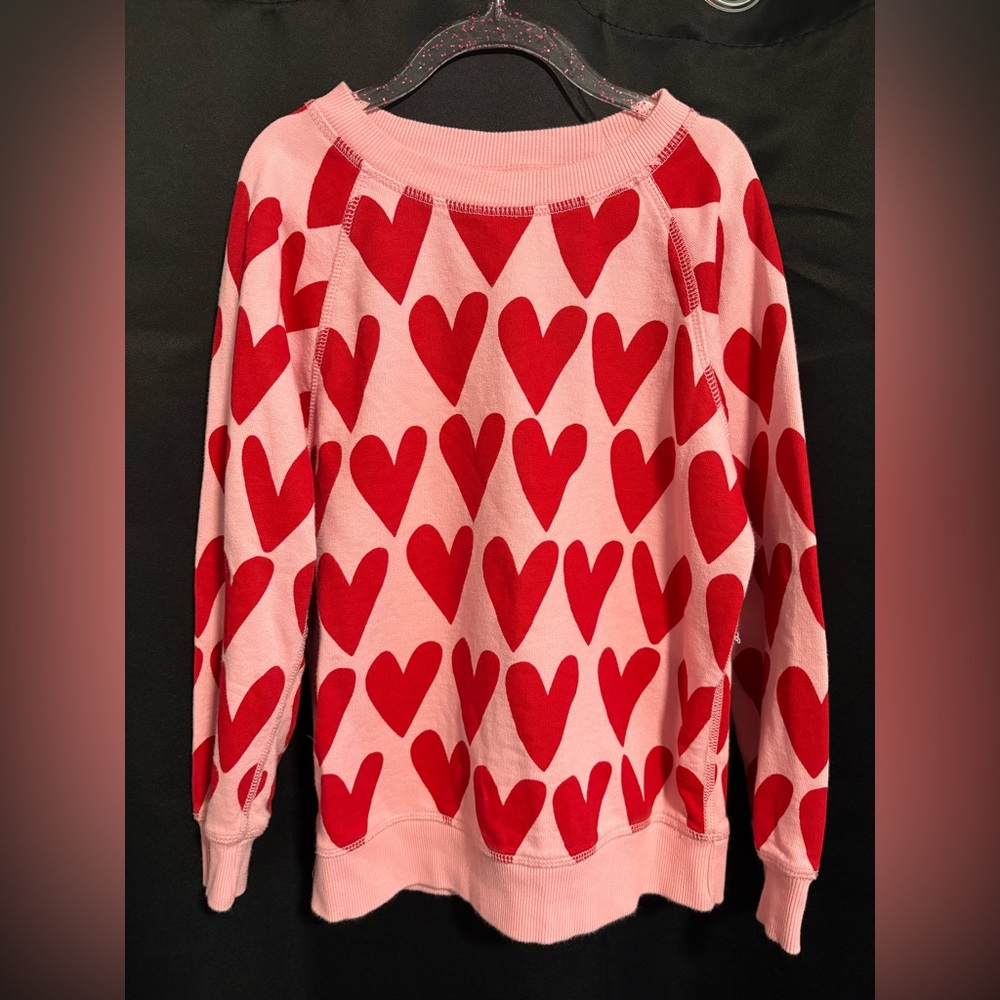 Hanna Andersson heart sweater